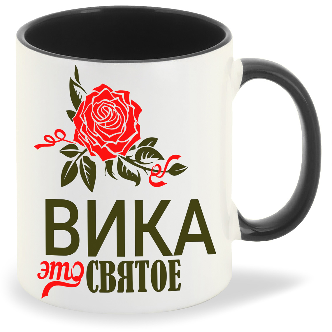 

Кружка CoolPodarok Это святое Вика, Это святое Вика