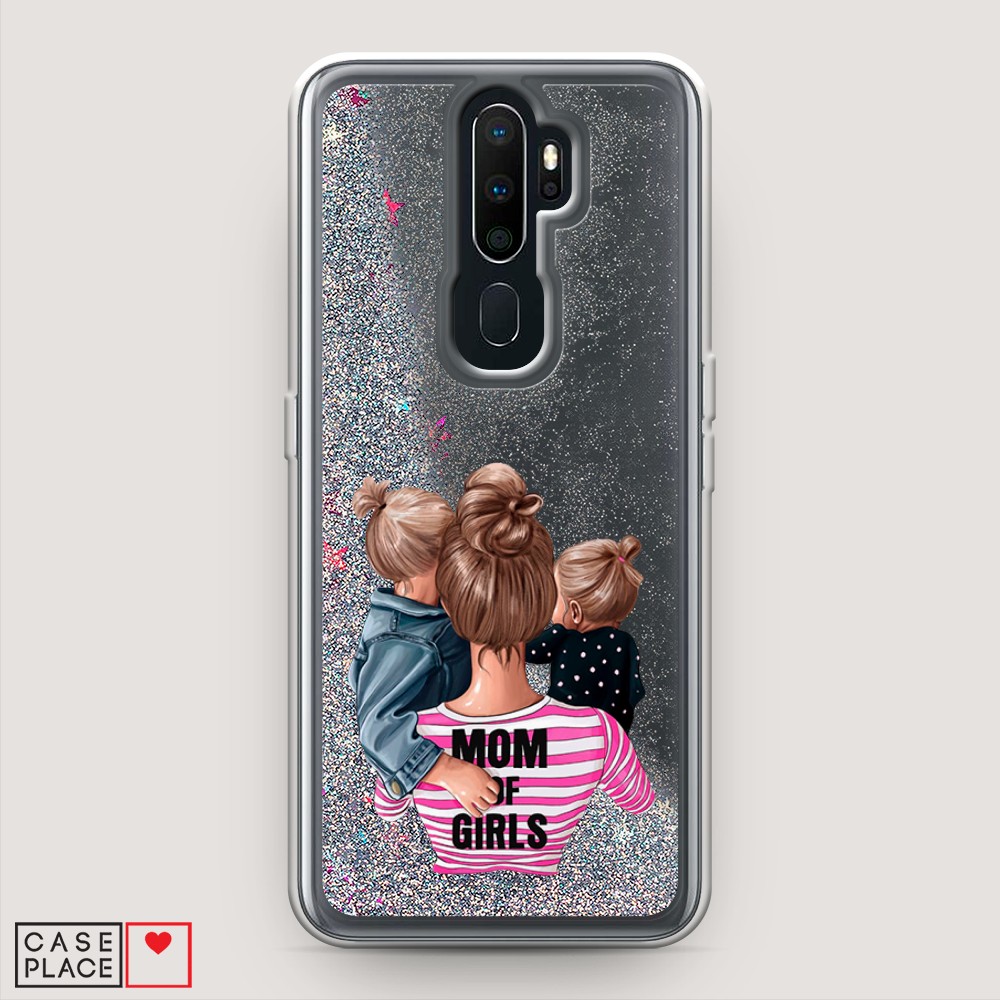 

Чехол Awog на Oppo A5 (2020) "Mom of Girls", Разноцветный, 251391-1