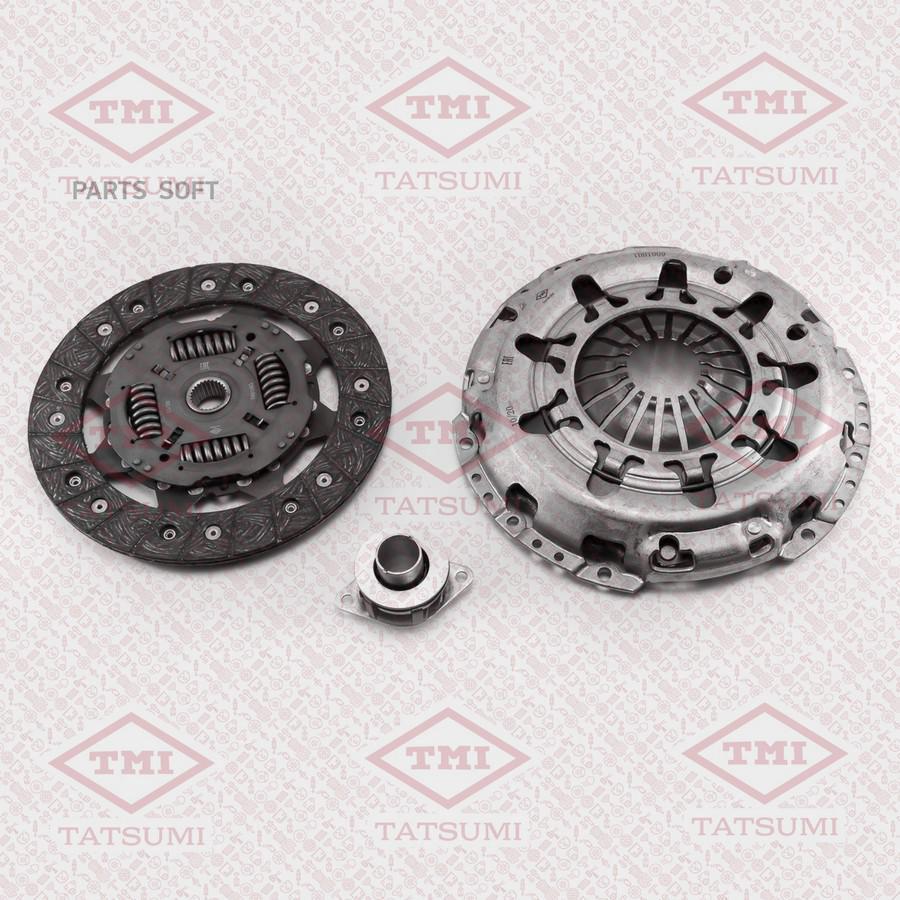 Сцепление компл. VAG A1/A2/A3/OCTAVIA/FABIA/PASSAT/POLO 02- (220mm) Tatsumi TDH1009