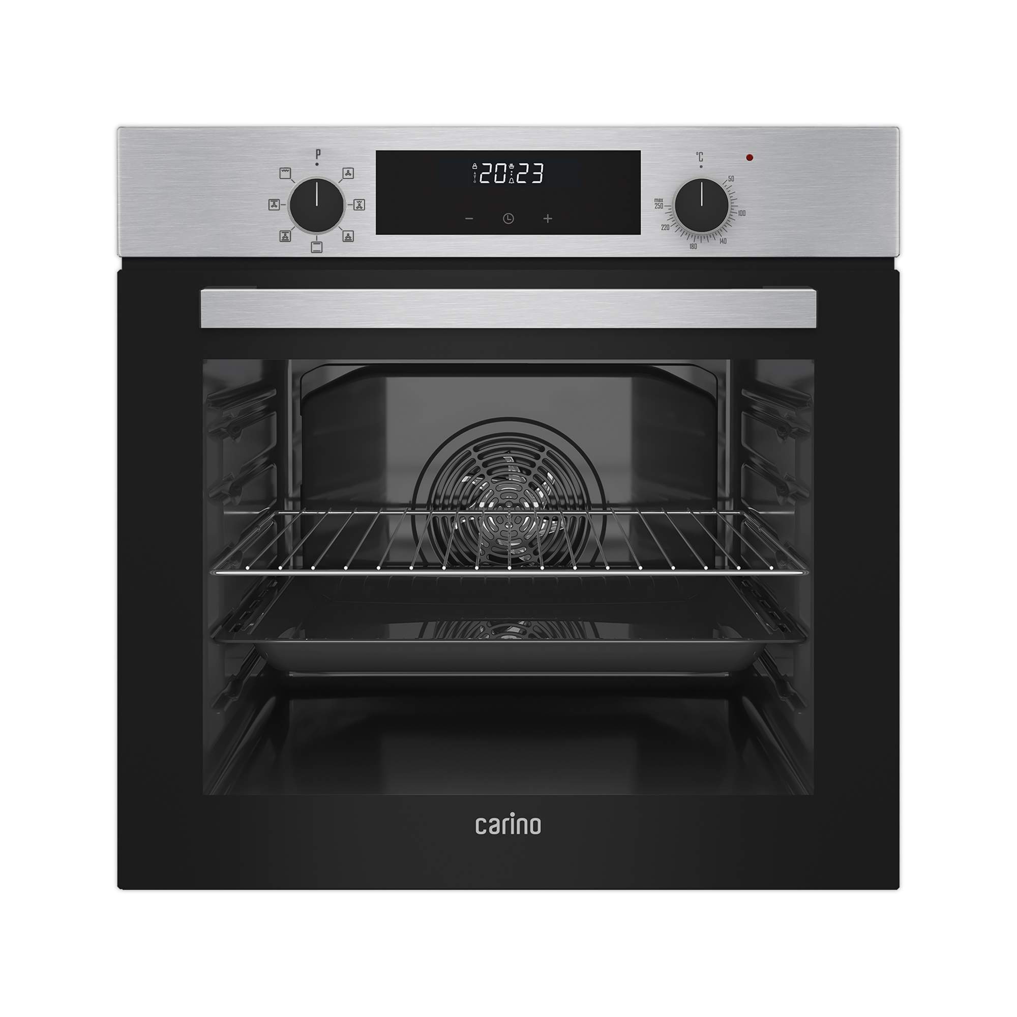 

Встраиваемый электрический духовой шкаф CARINO CB6EM68122 нержавеющая сталь, CB6EM68122