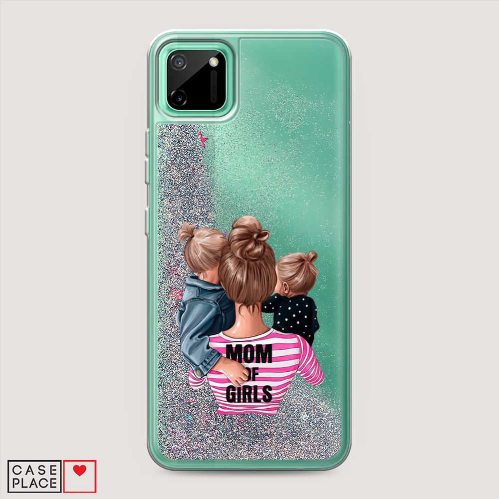 

Чехол Awog на Realme C11 2020 "Mom of Girls", Разноцветный, 253891-1