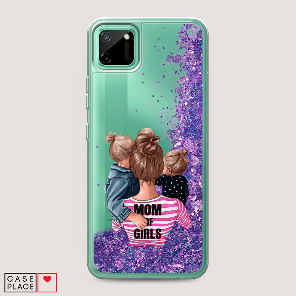 

Чехол Awog на Realme C11 2020 "Mom of Girls", Разноцветный, 253892-1
