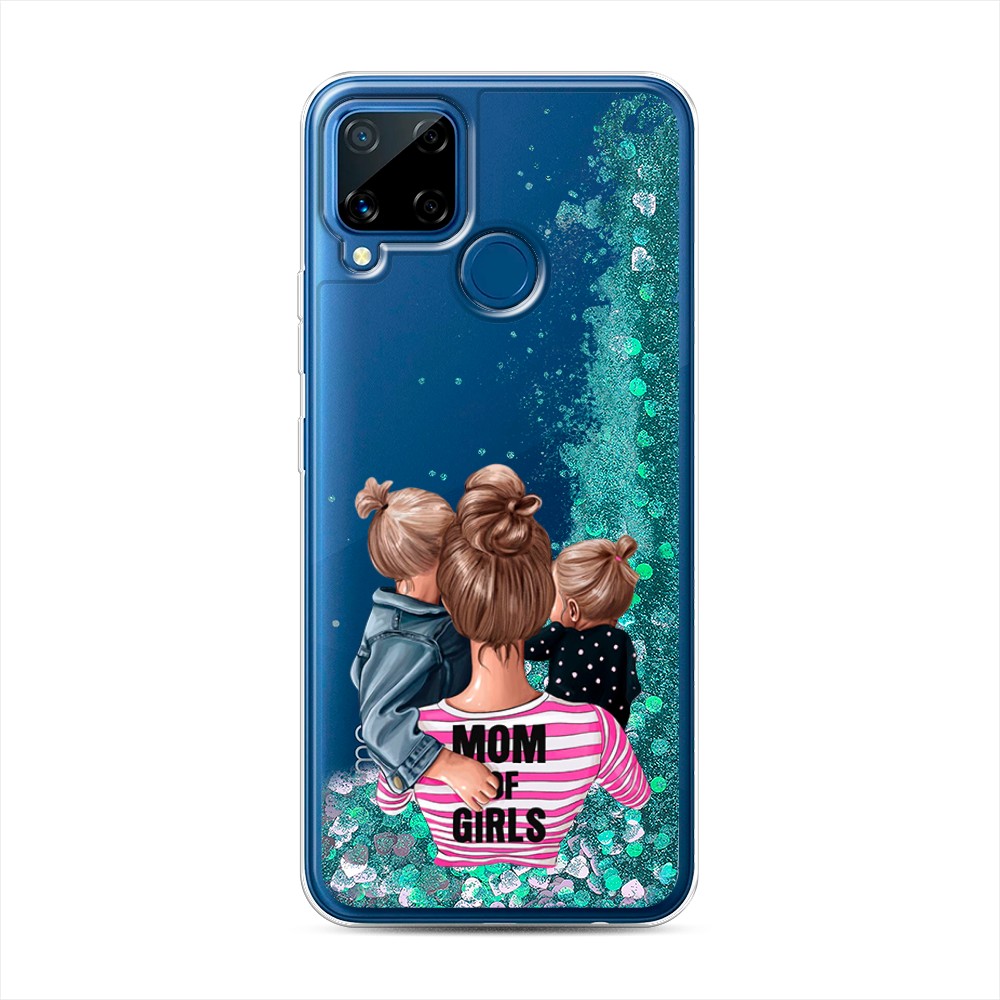 

Чехол Awog на Realme C15 "Mom of Girls", 255095-1