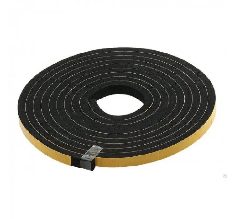 Уплотнитель резиновый самоклеящийся, I-профиль ИП Кузин Р.С. черный