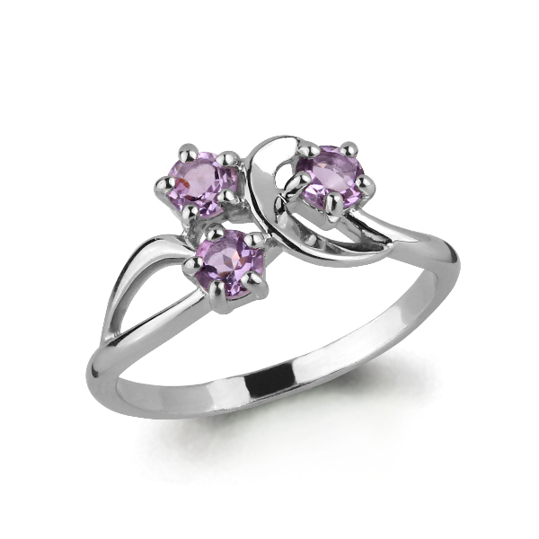 

Кольцо из серебра с аметистом р. , Aquamarine 6576104_925_р, 6576104_925_р