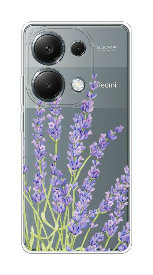 

Чехол на Poco M6 Pro 4G "Лавандовые стебли", Фиолетовый;зеленый, 321750-1