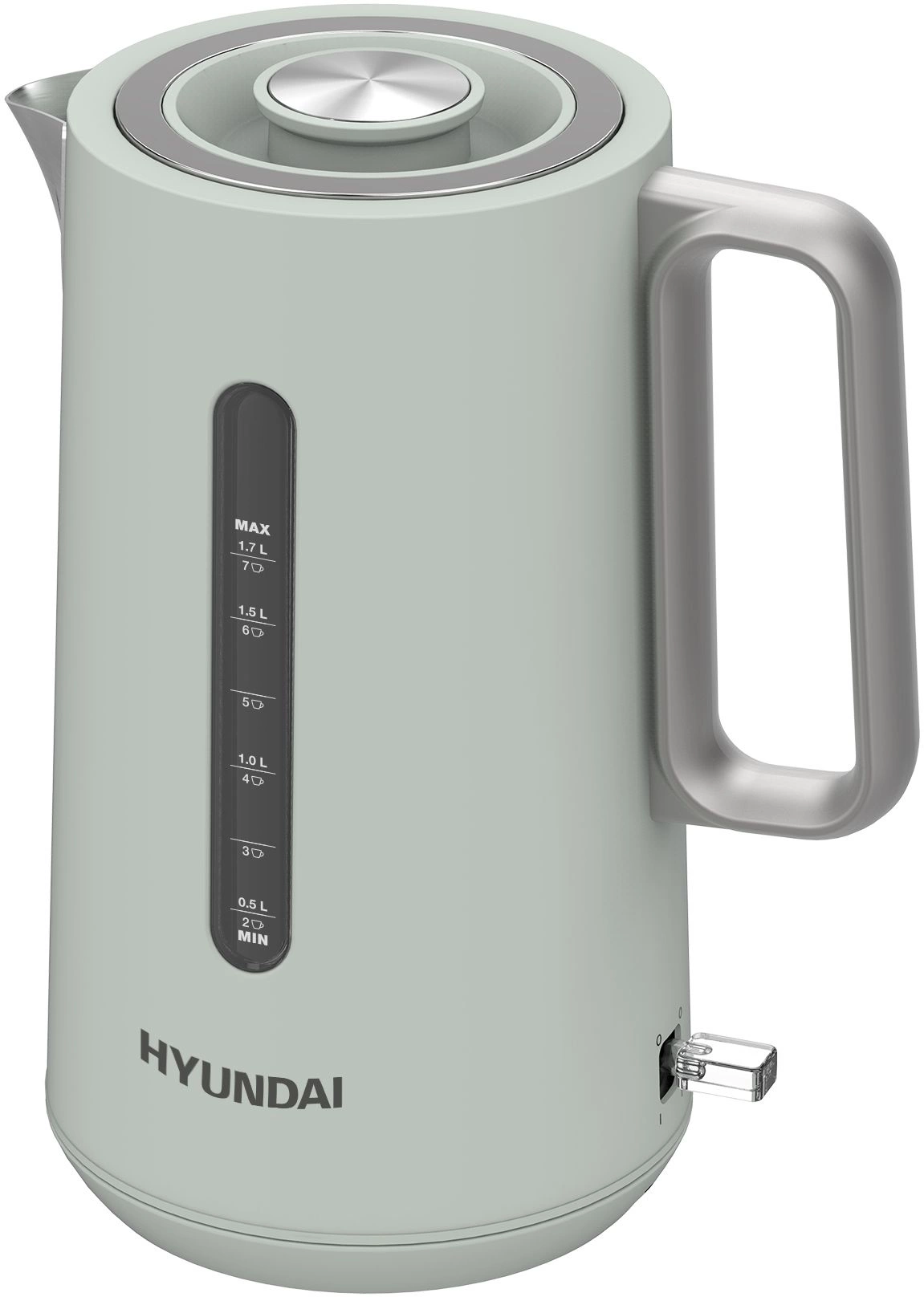 

Электрочайник Hyundai HYK-S9999, светло-зеленый, HYK-S9999