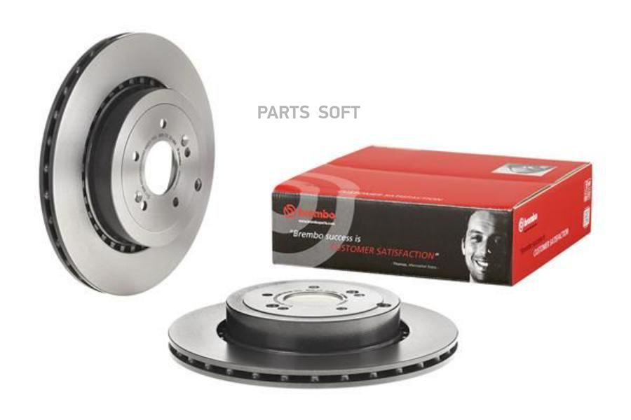 

BREMBO 09D02811 Диск тормозной UV Coated | зад |