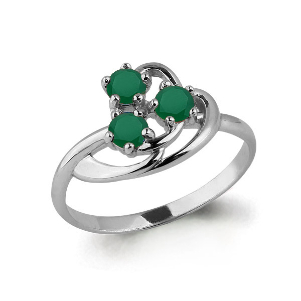 

Кольцо из серебра с агатом р. , Aquamarine 6576209_925_р, 6576209_925_р