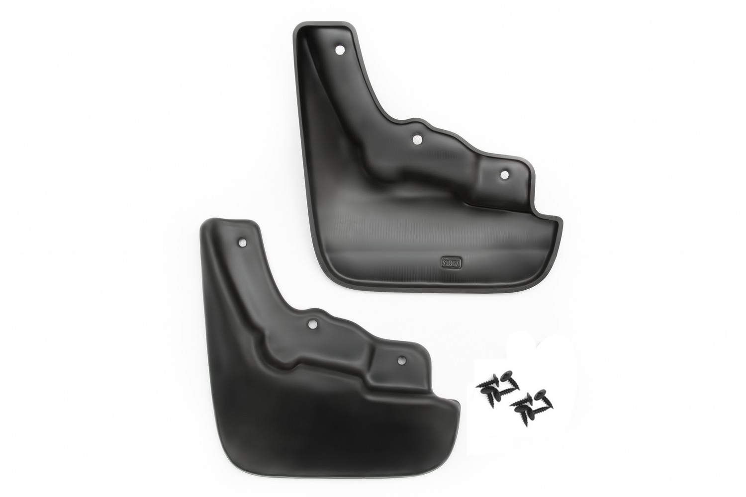 

Комплект брызговиков передних MAZDA 3, 2009-2011, (standard) / Мазда, HxF346