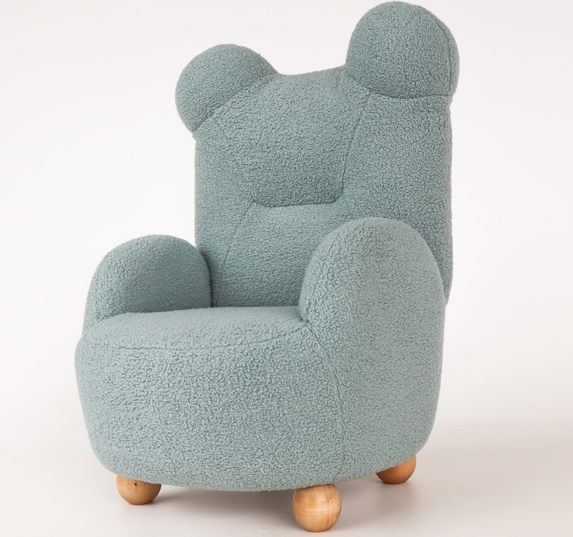 Игровое детское Кресло мягкое - мишка SIMBA Mint пастэльно зеленое надувное кресло empire 112х109х69см intex 66581 зеленое уп 3