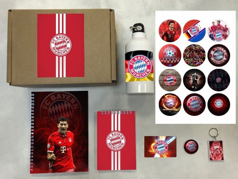 

Бокс с подарком Бавария, Bayern - 4, 57029044-1, 7 предметов