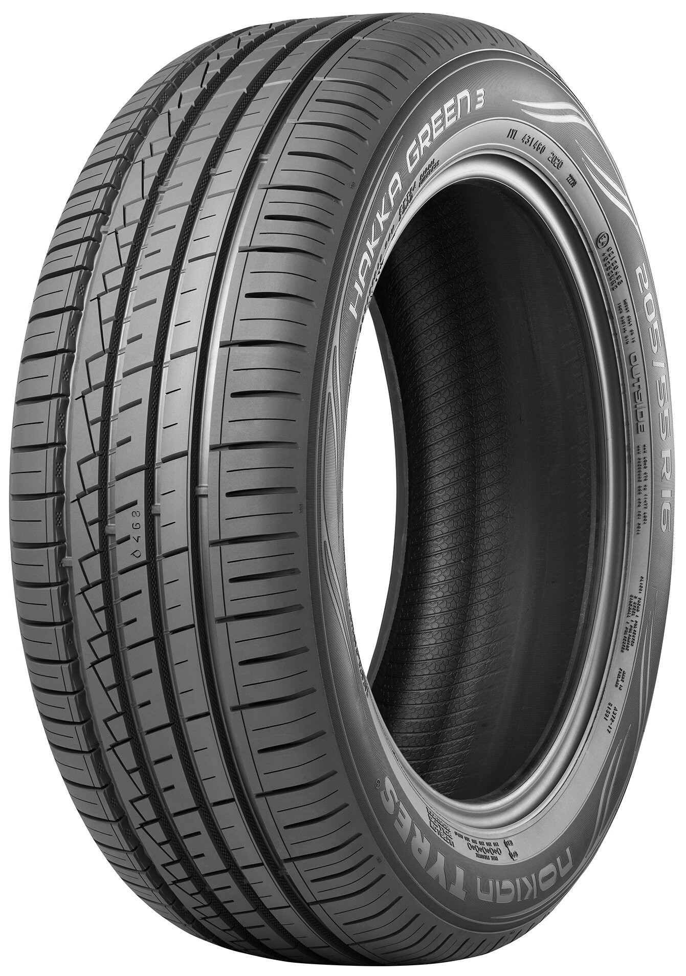 

Автошина R16 215/55 Nokian Tyres Hakka Green 3 97V XL лето T431461, T431461