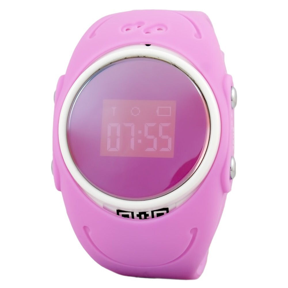фото Детские часы smart watch gps waterproor q520s розовые