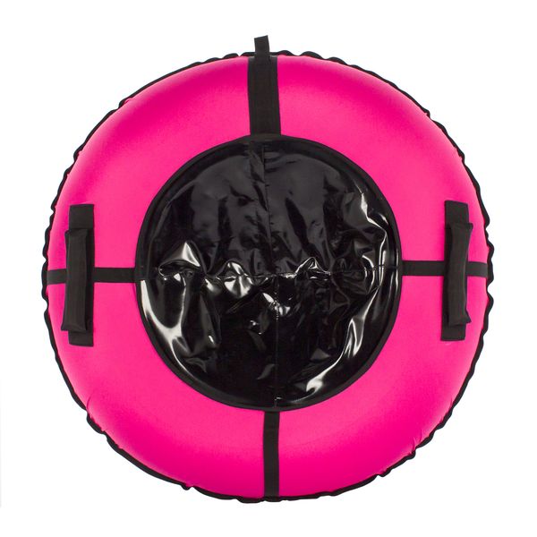 Тюбинг Snowstorm модель BZ-90_FULL_PINK, 90 см, розовый с черным