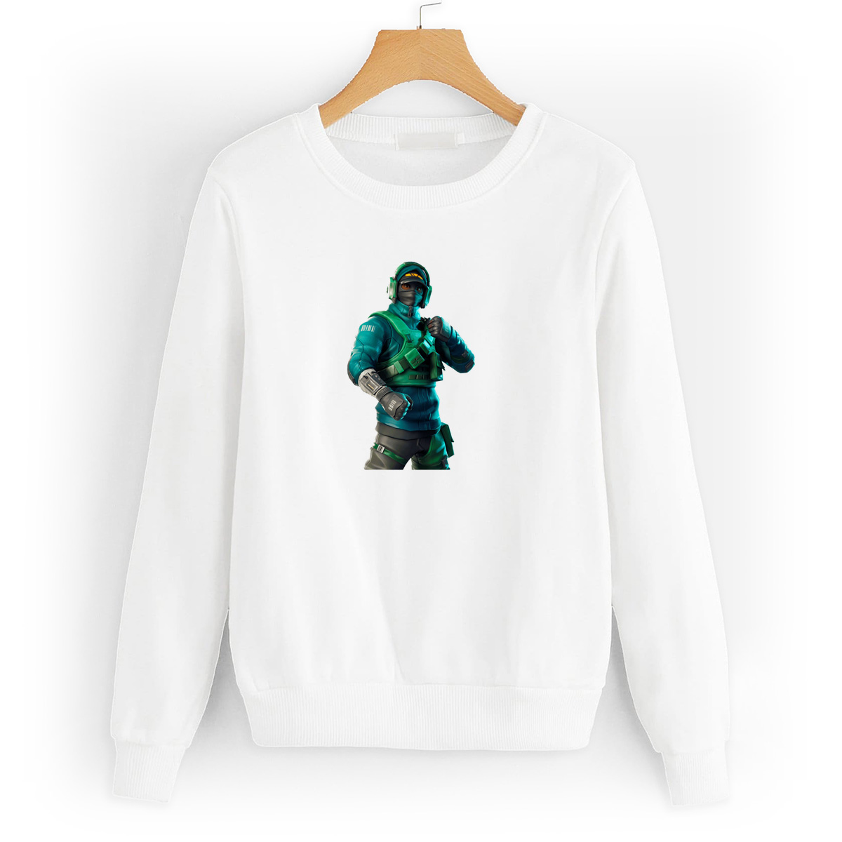 

Свитшот белый CoolPodarok Калда Call Of Duty (модный мужчина), 2W041273