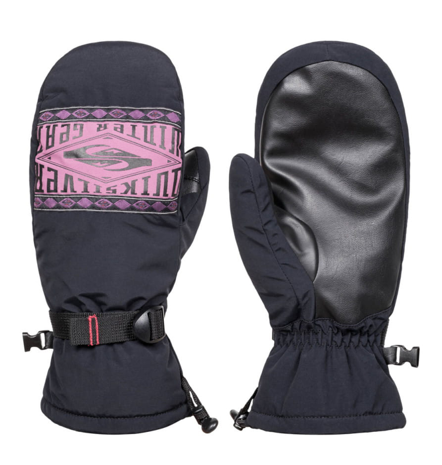 

Варежки Quiksilver Broad Peak, 2022, true black, XL, Broad Peak