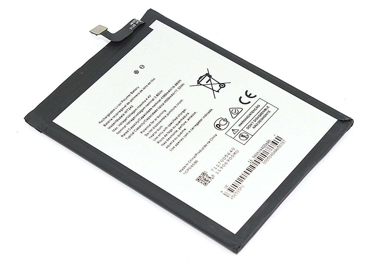 

Аккумуляторная батарея WT242 для Nokia 2.4 3.85V / 4380mAh, WT242