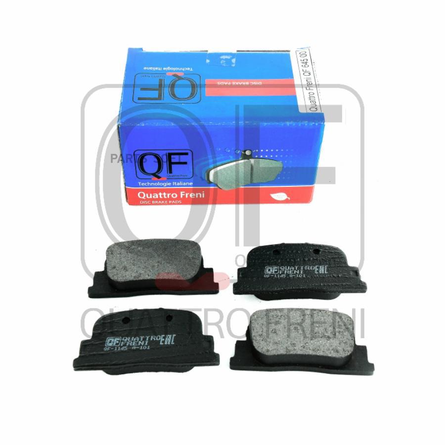 

Колодки ТОРМОЗНЫЕ RR БЕЗ ДАТЧИКА TOYOTA CAMRY TOYOTA 1шт QUATTRO FRENI QF64500
