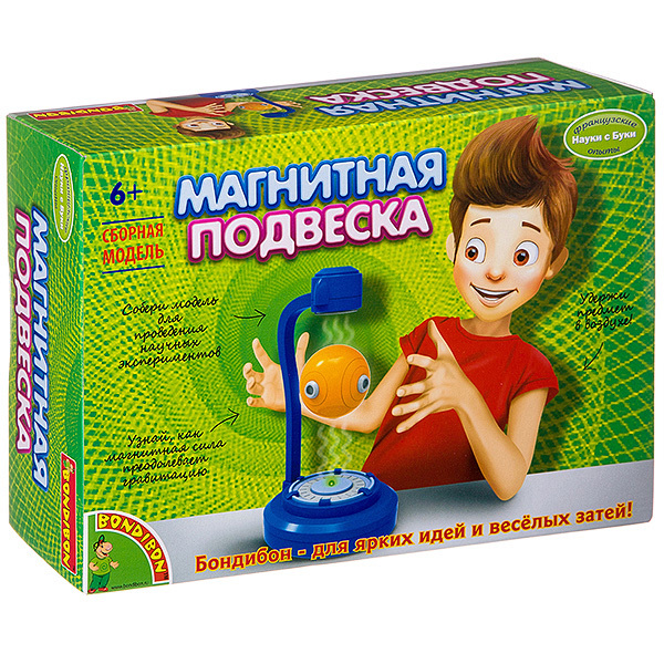 

Французские опыты Науки с Буки Bondibon, Магнитная подвеска, арт. EK-D063