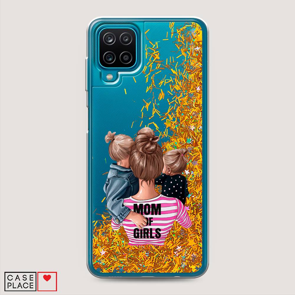 

Чехол Awog на Samsung Galaxy A12 / Самсунг A12 "Mom of Girls", Разноцветный, 2101690-1