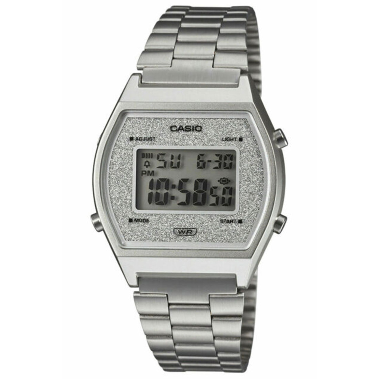 Наручные часы женские Casio B640WDG-7D серебристые/бежевые