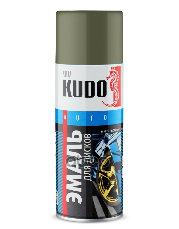 

KUDO KU5204 Краска-спрей для дисков болотная 520мл