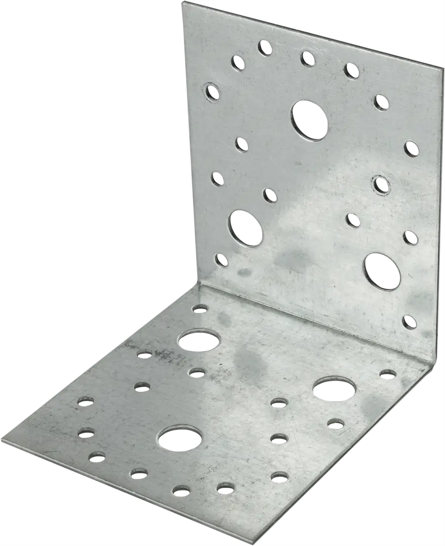 

Угол крепежный KU 105x105x90x1.8 оцинкованная сталь цвет серебро