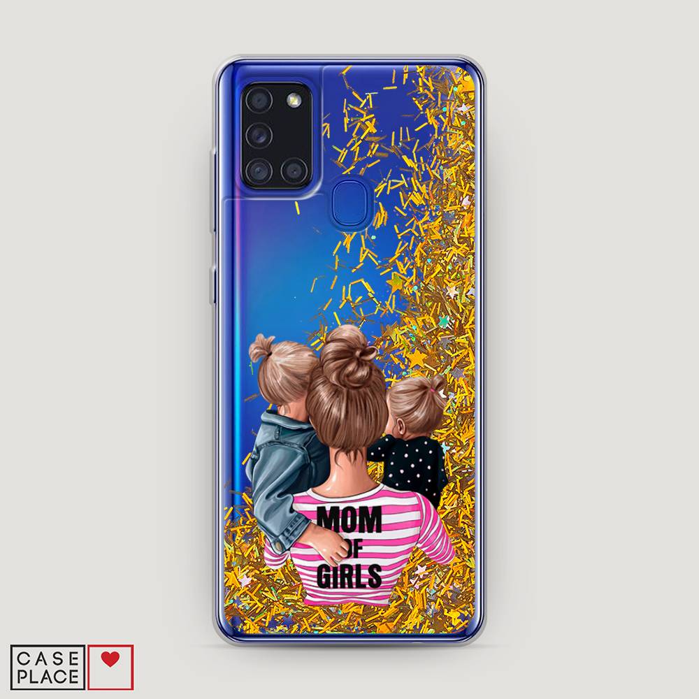 

Чехол Awog на Samsung Galaxy A21s / Самсунг A21s "Mom of Girls", Разноцветный, 2100290-1