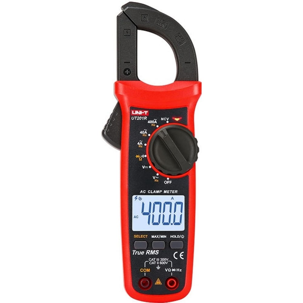 

UNI-T UT201R Клещи токоизмерительные цифровые 00-00007280
