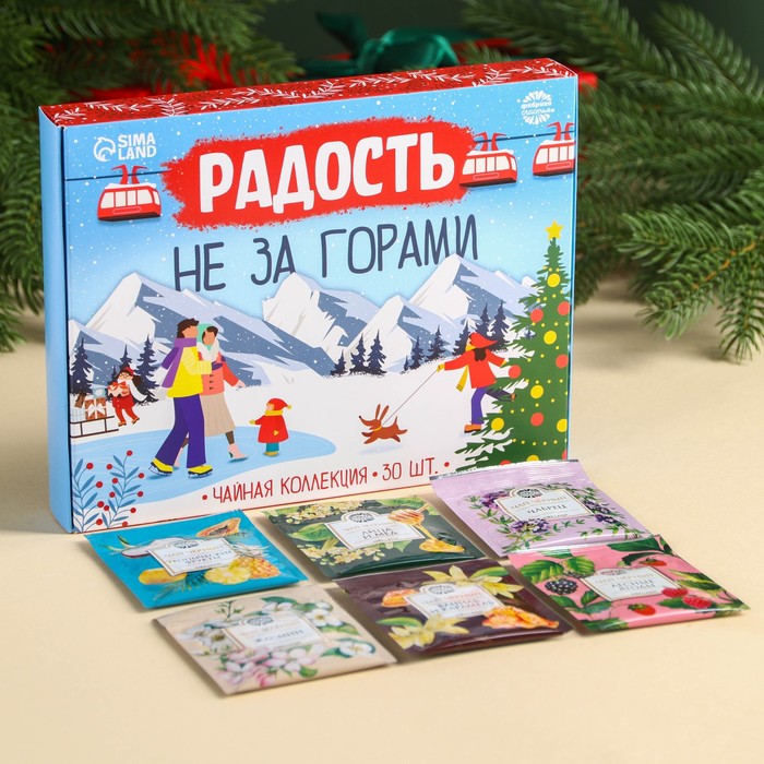 

Чайная коллекция Фабрика счастья Радость не за горами, 54 г, 30 пакетиков х 1,8 г