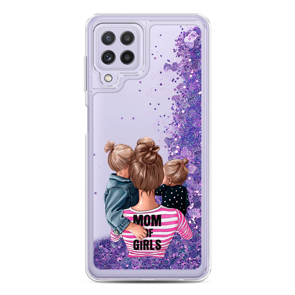 

Чехол Awog на Samsung Galaxy A22 / Самсунг A22 "Mom of Girls", Разноцветный, 2103192-1