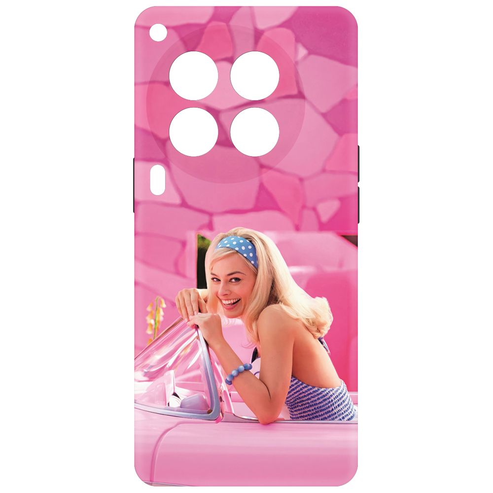 Чехол-накладка Krutoff Soft Case Барби в розовом для TECNO Camon 30 Premier 5G черный
