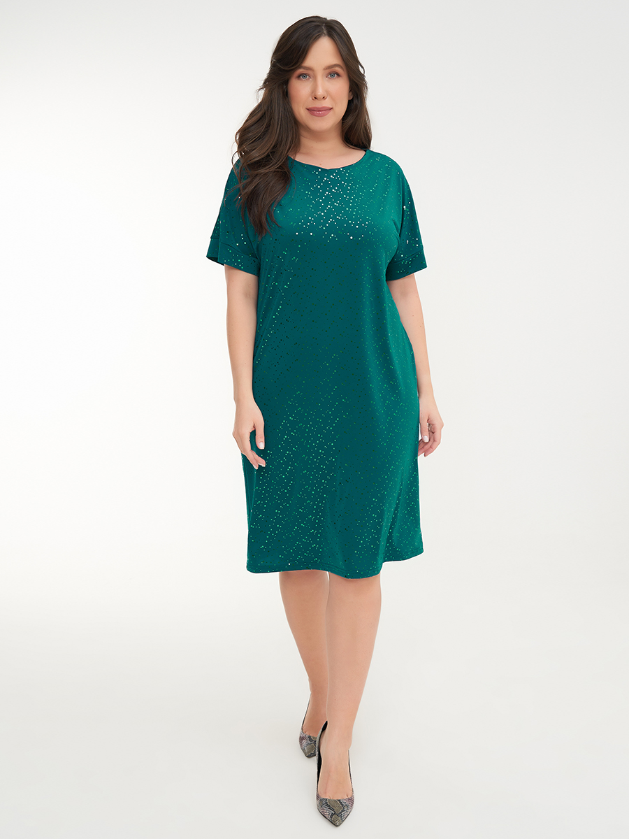 

Платье женское OLSI 2305002 бирюзовое 54 RU, Бирюзовый, 2305002