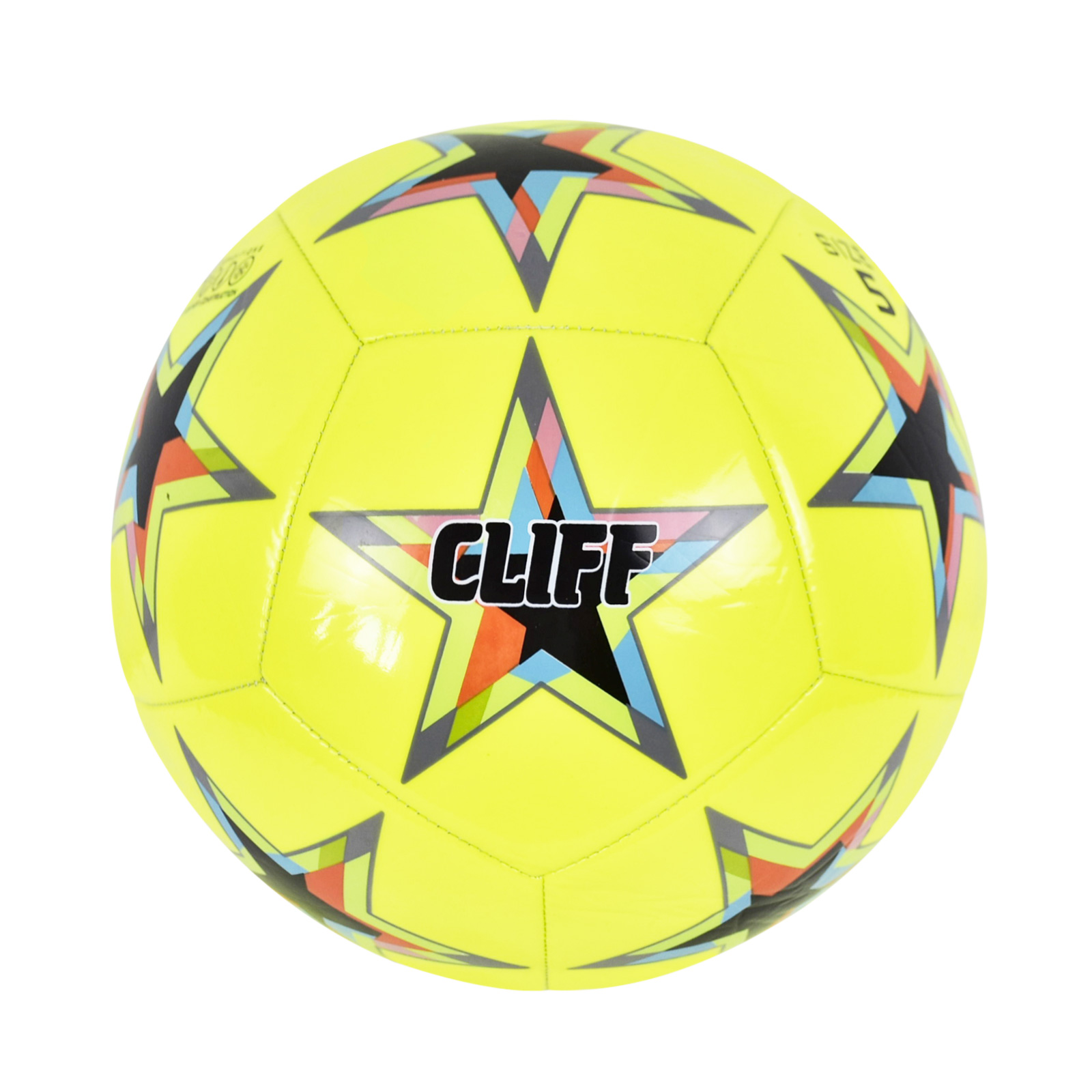 

Мяч футбольный CLIFF CF-1262, 5 размер, PU, желтый