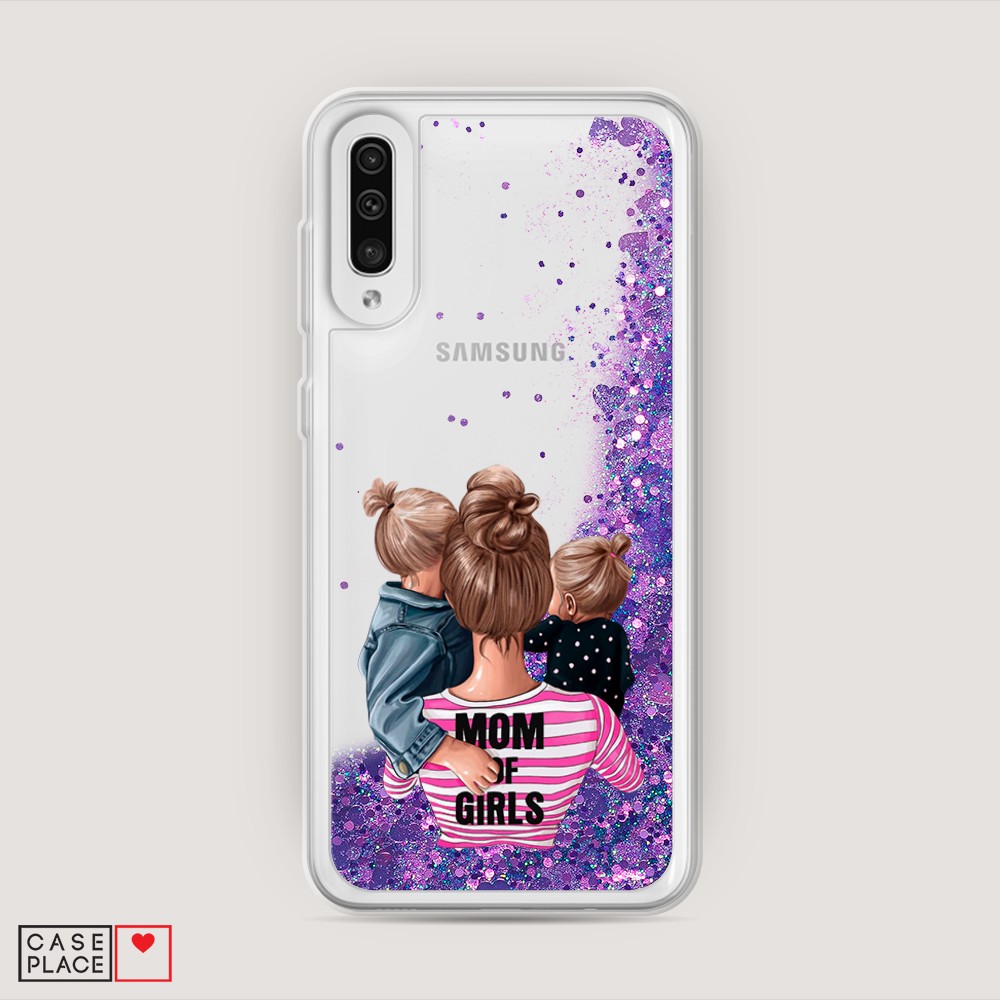 

Чехол Awog на Samsung Galaxy A30s "Mom of Girls", Разноцветный, 28892-1