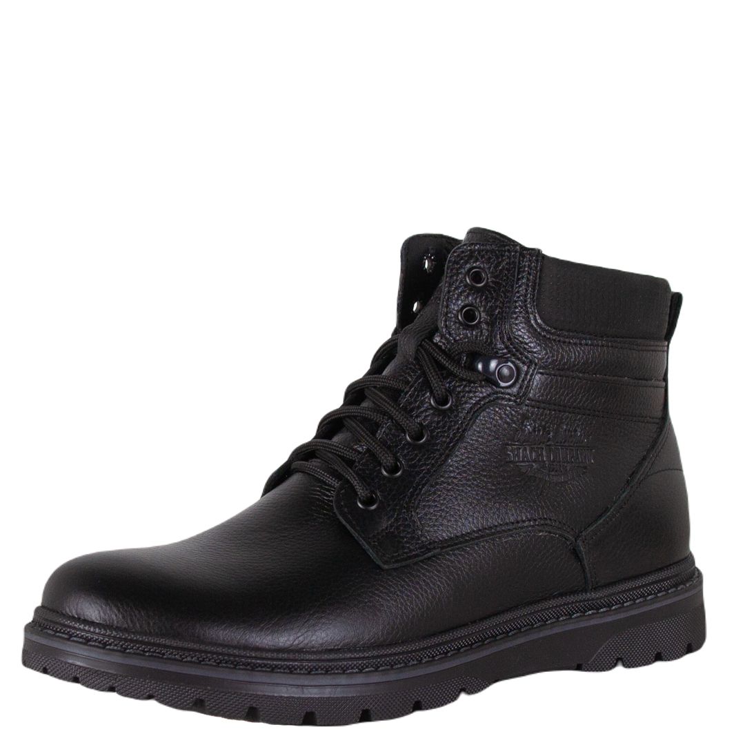 

Ботинки мужские Шах 7183-black-lamb черные 41 RU, 7183-black-lamb