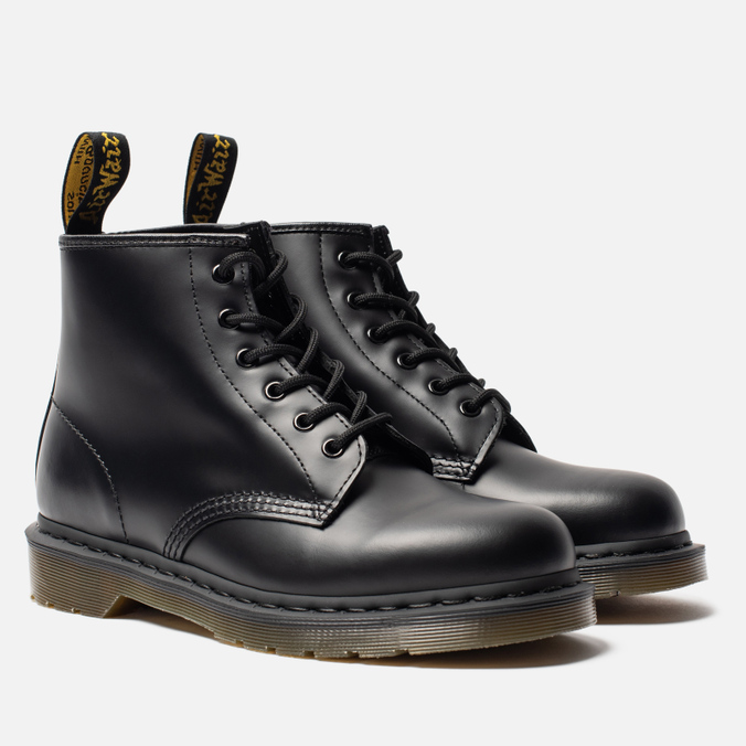 

Ботинки унисекс Dr. Martens 101 Smooth черные 39 EU, 101 Smooth