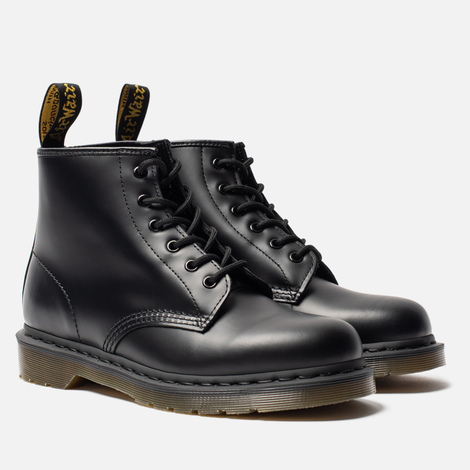 

Ботинки унисекс Dr. Martens 101 Smooth черные 41 EU, 101 Smooth