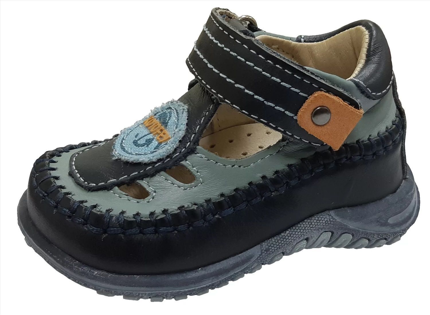 Мокасины Котофей 21376-1, коричневый, 20