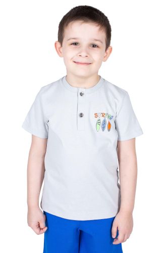Лонгслив Basia Н3077-7602, серый, 122