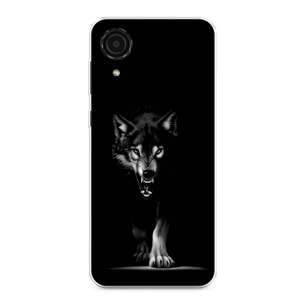 

Чехол Awog на Samsung Galaxy A03 Core / Самсунг A03 Core "Волк выходит из ночи", Серый;черный;белый, 2104750-1