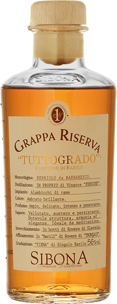 

Граппа Riserva Di Barbaresco Tuttogrado Sibona