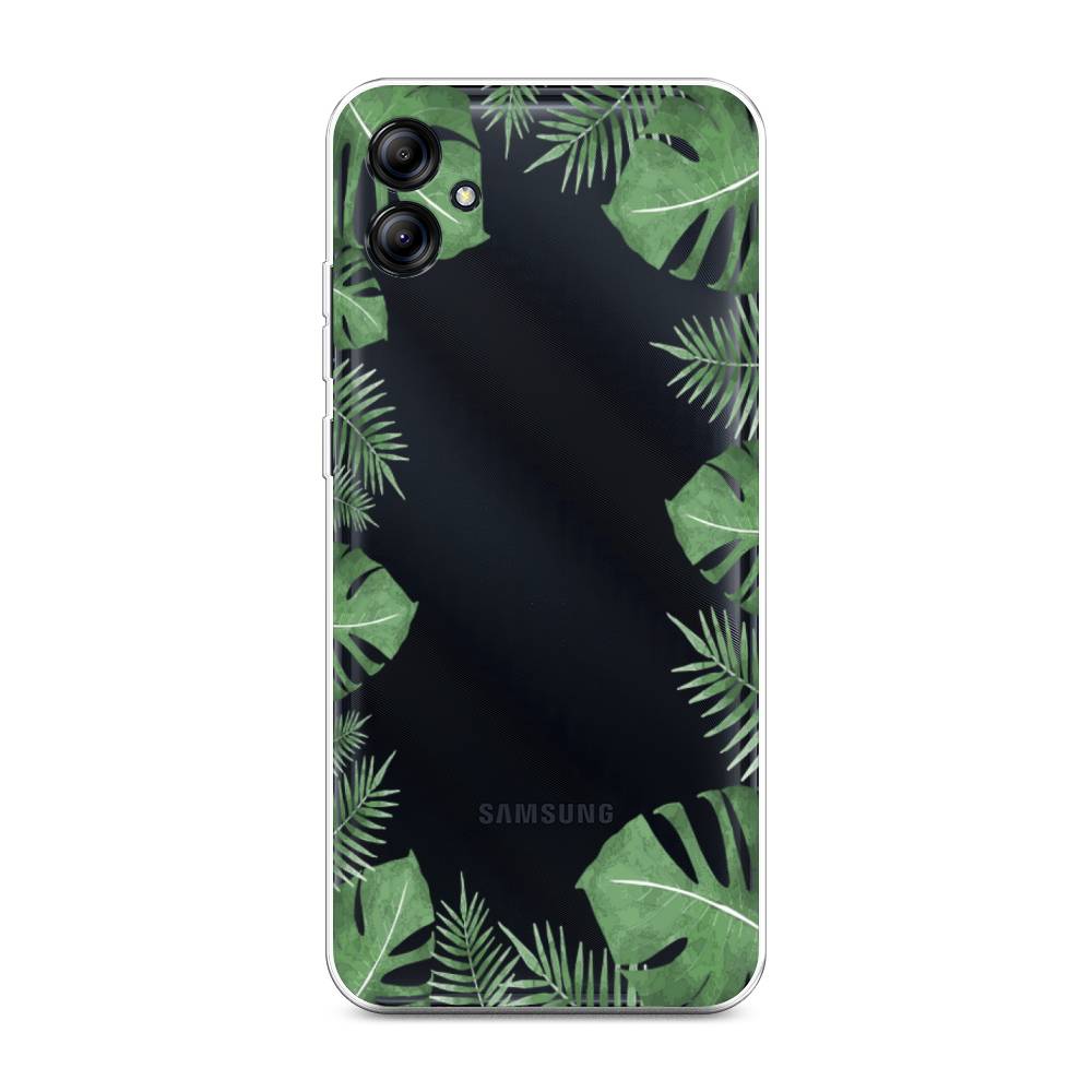

Чехол Awog на Samsung Galaxy A04e "Листья папоротника рамка", Зеленый, 2107650-8