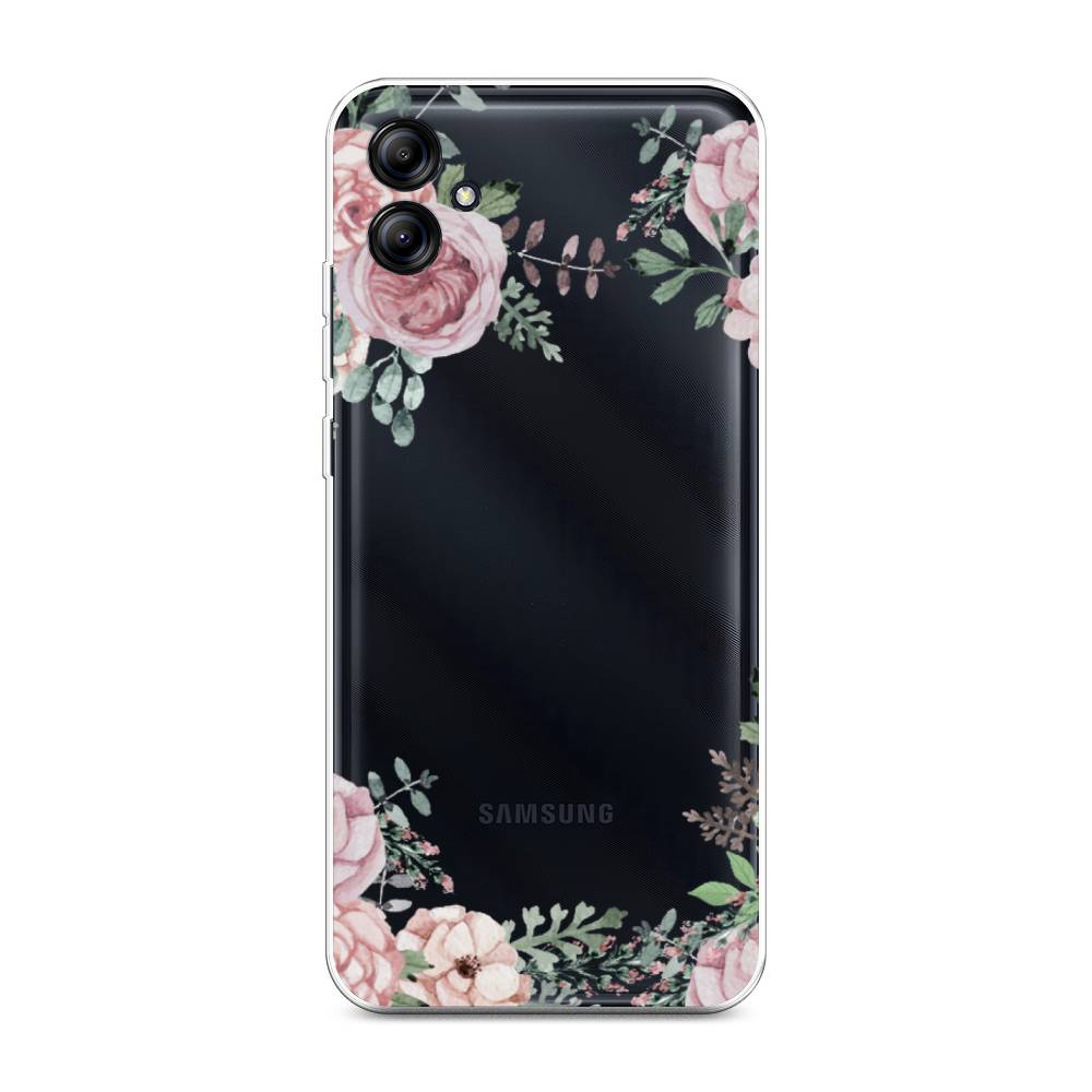 

Чехол Awog на Samsung Galaxy A04e "Нежные розы акварель", Прозрачный;розовый;зеленый, 2107650-8