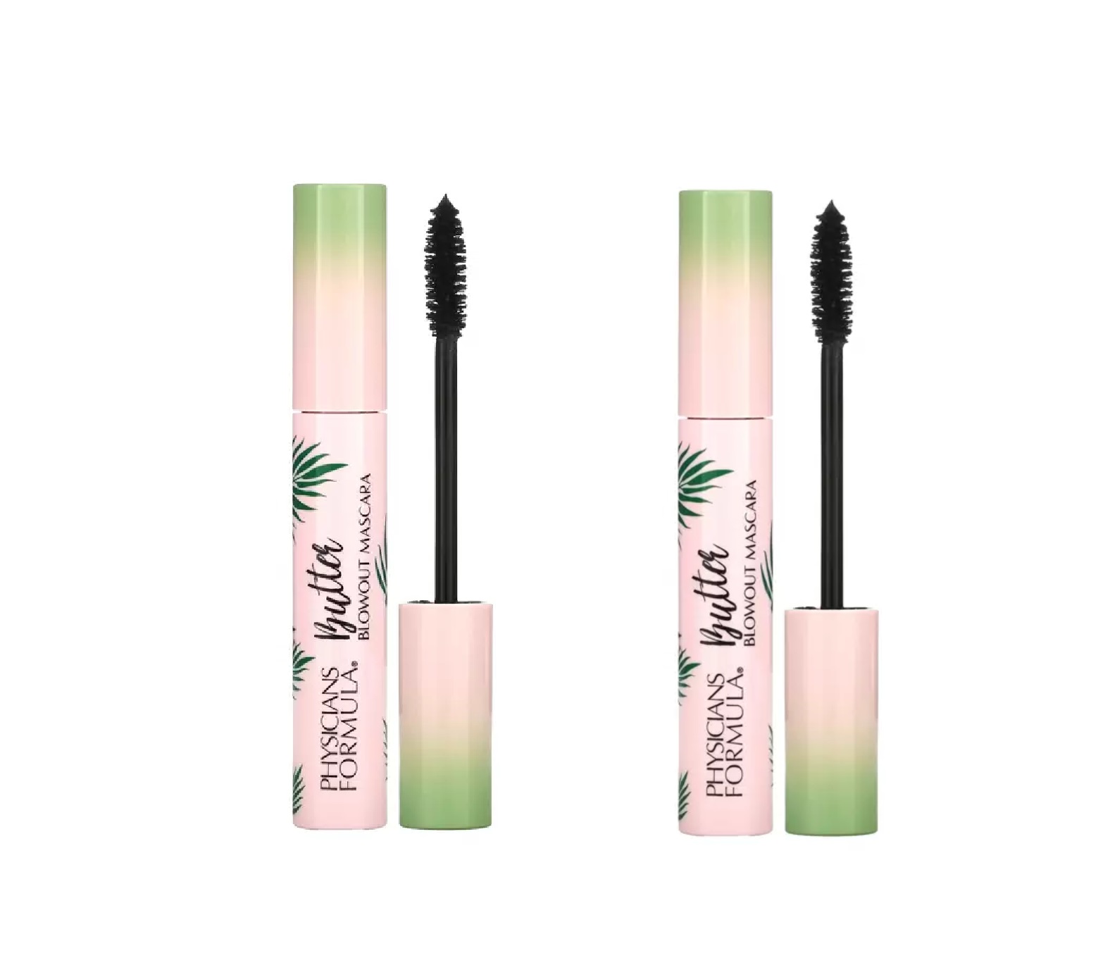 Тушь для ресниц Physicians Formula с маслом Мурумуру Butter Mascara Тон Черный 10 мл 2 шт