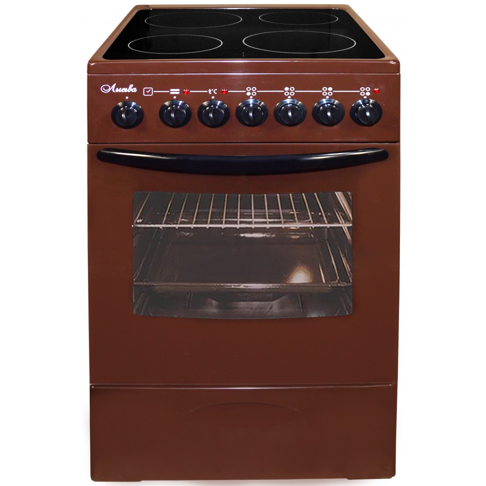 Электрическая плита Лысьва EF4005MK00 коричневый газовая плита gefest 3200 08 к89 коричневый