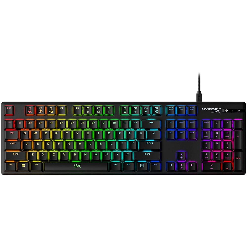 фото Проводная игровая клавиатура hyperx black (hx-kb6rdx-us)