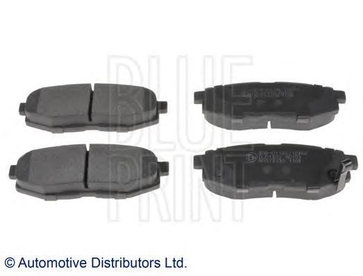 

Колодки тормозные дисковые SUBARU: OUTBACK 3.6 R 09 -, TRIBECA 3.0, 3.605-