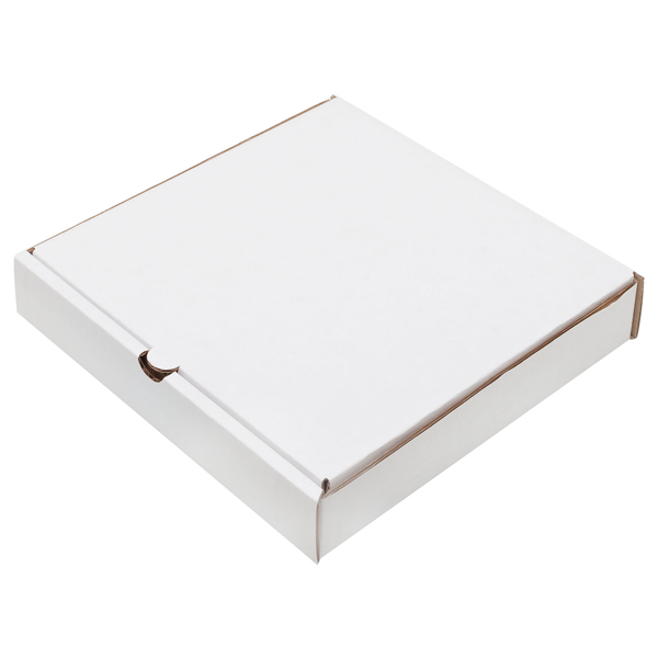 Коробка для пиццы 25 см, 10 шт, 25х25х4 см Т-22 белая